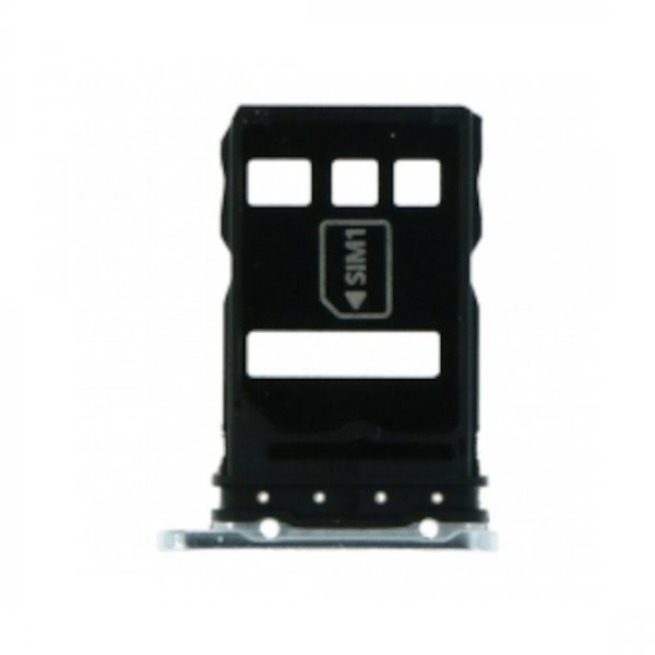 Tiroir carte sim pour Huawei P40 Pro Double sim Argent