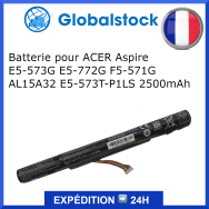 Batterie ACER Aspire E5-573G E5-772G F5-571G AL15A32 E5-573T-P1LS 2500mAh pour ordinateur portable - Qualité premium