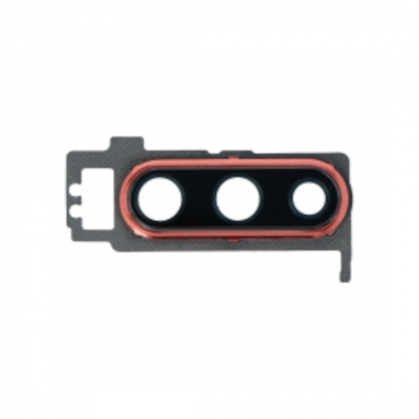 Lentille vitre caméra arrière pour Huawei P30 Orange