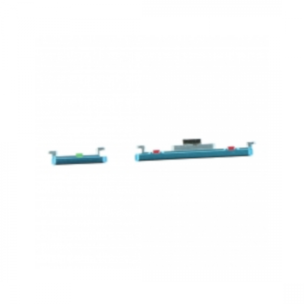 Touches boutons latérales Power+Volume pour Huawei P30 Bleu