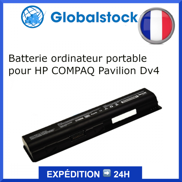 Batterie ordinateur portable HP COMPAQ Pavilion DV4 pour ordinateur portable - Qualité premium
