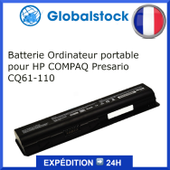 Batterie Ordinateur portable HP COMPAQ Presario CQ61-110 pour ordinateur portable - Qualité premium