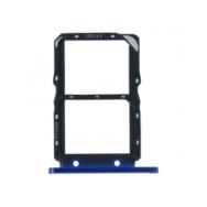 Tiroir de carte sim pour Huawei Honor 20/Nova 5T Double sim Bleu