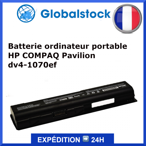 Batterie ordinateur portable HP COMPAQ Pavilion dv4-1070ef pour ordinateur portable - Qualité premium