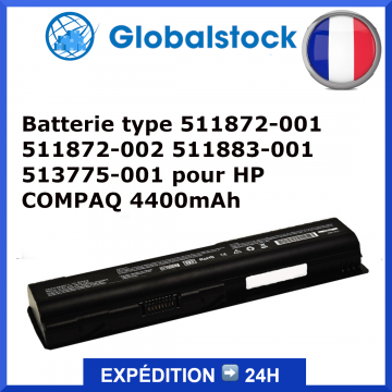 Batterie HP COMPAQ 4400mAh pour ordinateur portable - Qualité premium