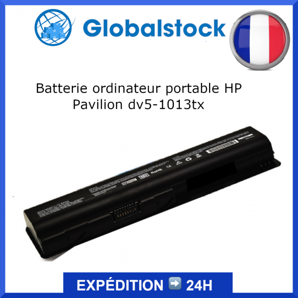 Batterie ordinateur portable HP Pavilion dv5-1013tx pour ordinateur portable - Qualité premium