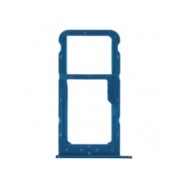Tiroir carte sim pour Huawei Honor 9 Lite Bleu