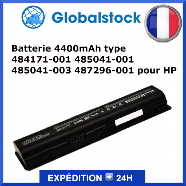 Batterie 4400mAh type 484171-001 485041-001 485041-003 487296-001 pour HP
