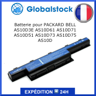 Batterie PACKARD BELL AS10D3E AS10D61 AS10D71 AS10D51 AS10D73 AS10D75 AS10D pour ordinateur portable - Qualité premium