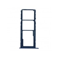 Tiroir carte sim pour Huawei Honor 8A/Y6 Pro 2019/Y6 2019/Y6s 2019 Bleu