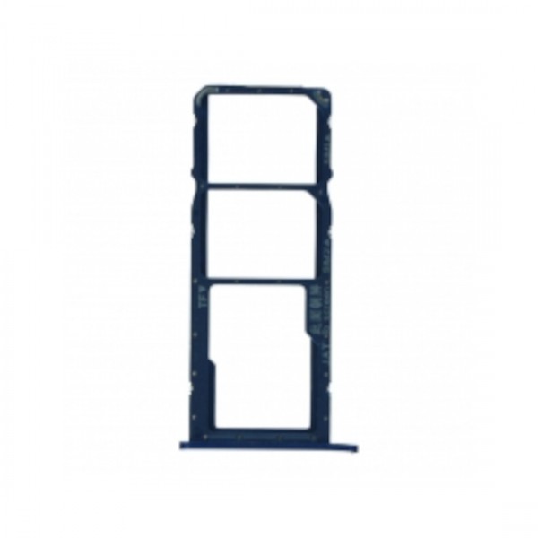 Tiroir carte sim pour Huawei Honor 8A/Y6 Pro 2019/Y6 2019/Y6s 2019 Bleu