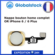 Nappe bouton home or pour  iPhone 6 / 6 Plus