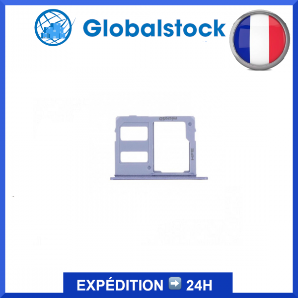 Tiroir SIM Samsung Galaxy J6 2018 (J600F) Bleu - Envoi gratuit 24h