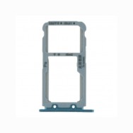 Tiroir carte SIM+SD pour Huawei Nova 3 Bleu