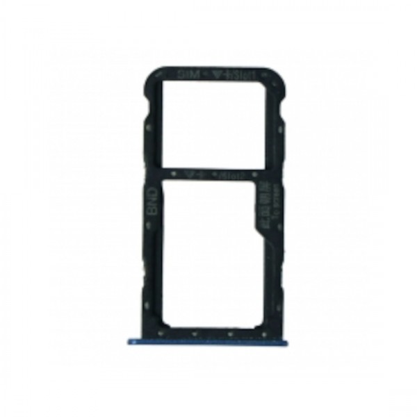 Tiroir carte sim pour Huawei Honor 7X Bleu