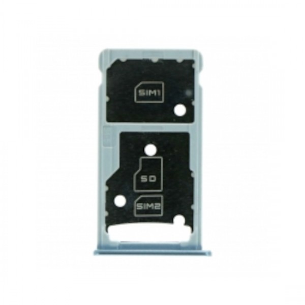Tiroir carte sim pour Huawei Honor 5c/7 Lite Argent